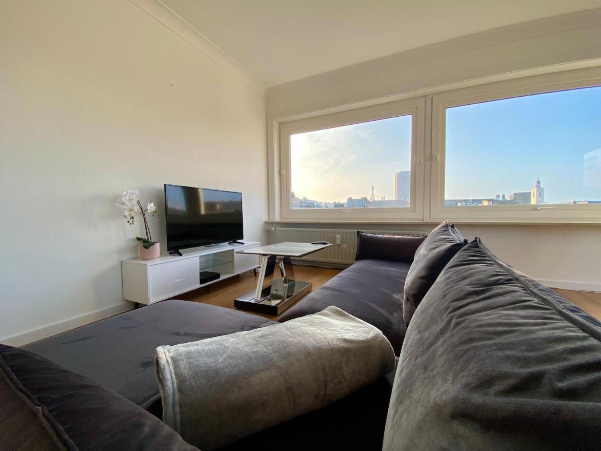 Luxury 3 Bedroom Apartment On The Top Floor With Panoramic View Oostende Dış mekan fotoğraf