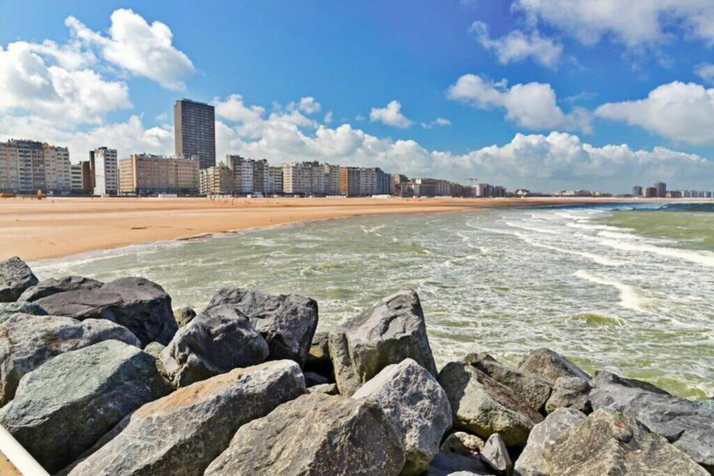 Luxury 3 Bedroom Apartment On The Top Floor With Panoramic View Oostende Dış mekan fotoğraf
