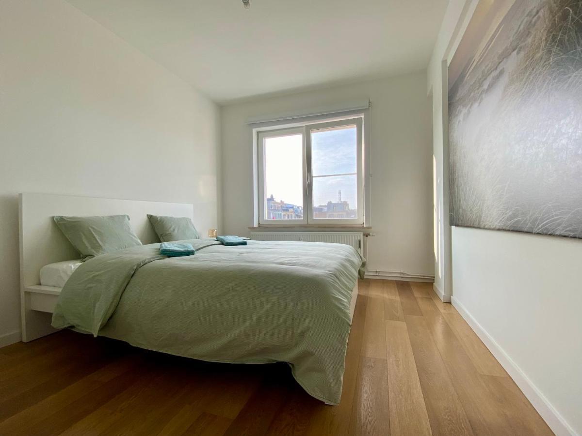 Luxury 3 Bedroom Apartment On The Top Floor With Panoramic View Oostende Dış mekan fotoğraf